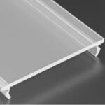 Lumines Alumínium profil fedő , 2 méter/db , FROZEN , DULIO alsó, ILEDO, INSO, SOLIS profilhoz (11-2032-20)