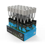 Modee Led lámpatest , napelemes , földbe leszúrható , hideg fehér , króm , IP44 , MODEE (ML-GS001)