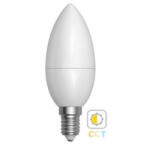 LEDISSIMO CCT LED lámpa , égő , gyertya , E14 , 4 Watt , dimmelhető , állítható fehér színárnyalat , LEDISSIMO (405870)