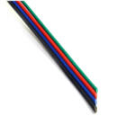 LEDISSIMO Színes vezeték , RGB LED szalaghoz , 4 eres (fekete/kék/piros/zöld) (402893)