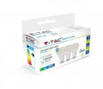 V-TAC LED lámpa , égő , spot , GU10 foglalat , 4.5 Watt , hideg fehér , 6 darabos csomag (212741)