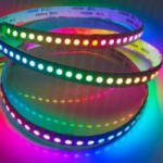  5 méter Digitális LED szalag , RGB , 12 Volt DC , 5050 , 60 LED/m , 10 W/m , 10 mm (4539)