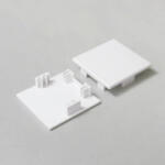 TOPMET Aluminium profil végzáró , 1 pár , fehér , PHIL53 (63640001)
