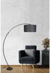 Opviq Opviq, 534LUN4240, Állítható fekete állólámpa, fém ház, 185 cm magasság | E27 aljzat, max 40W | Modern ipari formatervezés otthoni és irodai használatra, stílusos és funkcionális (534LUN4240)