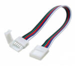 LEDISSIMO Forrasztásmentes sarokelem 10 mm-es RGBW LED szalaghoz (413363)