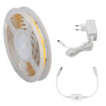 Kanlux LED szalag szett , COB , DOTLESS , 3 méter , 3 x 6 W/m , természetes fehér , tápegységgel , kapcsolóval , dimmelhető , 3 év garancia , KANLUX (26327)