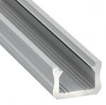 Lumines Alumínium U profil , 8 mm-es LED szalaghoz , 1 méter/db , NEKEM8 , eloxált (10-0084-10)