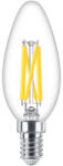 Philips LED lámpa , égő , gyertya , E14 , 5.9 Watt , dimmelhető , 2200-2700K , meleg fehér, Philips (8719514449572)
