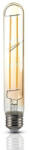 V-TAC LED lámpa , égő , izzószálas hatás , filament , E27 foglalat , T30 , 6 Watt , meleg fehér , borostyán sárga (217143)