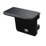 Lumines Végzáró alumínium U profilhoz W, fekete , lyukas (12-0072-00)