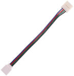 LEDISSIMO Forrasztásmentes sarokelem 10 mm-es RGB LED szalaghoz (400608)