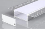 Optonica Alumínium profil LED szalaghoz , gipszkartonhoz , 2 méter/db , szürke , MATT fedővel , eloxált , Optonica (5134)