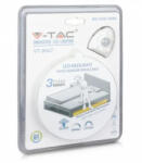 V-TAC Szett , éjszakai fénycsomag ágylábazathoz , mozgásérzékelős , dimmelhető , természetes fehér LED szalag (212549)