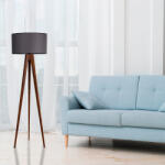 Opviq , 534LUN2186 , Tripod , Dió Szürke Színű , Állólámpa , E27 Foglalattal (534LUN2186)