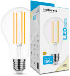 Modee LED lámpa , égő , izzószálas hatás , filament , E27 foglalat , A70 , 17 Watt , 2452 lumen , természetes fehér , Modee (ML-A70F4000K17WE27)