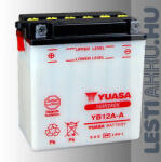 YUASA Yumicron 12,6Ah 150A left+ YB12A-A