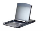 ATEN ALTUSEN KVM Konzol LCD 19" Dual Rail + Switch, 8 port (KL1108VN-AXA-AG)