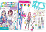 Make It Real Caiet de schițe cu accesorii - Haine moderne (3203)