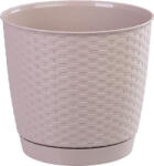 Prosperplast Virágcserép Ratolla 250 Kör, Mokka (STP01255387)