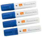 Nobo Táblamarker, vágott hegyű, 10 mm, NOBO "Glide", kék (VN5389) - onlinepapirbolt