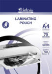 Victoria OFFICE Meleglamináló fólia, 75 mikron, A4, fényes, VICTORIA OFFICE (ILKVF754) - onlinepapirbolt