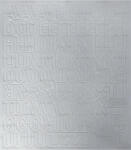  Öntapadós matrica, 2 cm-es, betűlap, fehér (LUIN123) - onlinepapirbolt