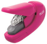 PLUS Corporation Kapocs nélküli tűzőgép, kézi, 5 lap, PLUS, rózsaszín (PLUS31148) - onlinepapirbolt