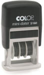 COLOP Dátumbélyegző, COLOP "S 160", kék párna (IC1051660) - onlinepapirbolt