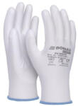 DONAU Szerelőkesztyű, PU, DONAU "Safety", 9/L méret, fehér (D3203132109) - onlinepapirbolt