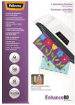 Fellowes Meleglamináló fólia, 80 mikron, A4, fényes, öntapadó, 100 db, FELLOWES (IFW53022) - onlinepapirbolt