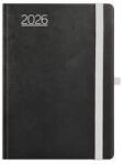 TopTimer Naptár, tervező, B6, heti, TOPTIMER, "Nero", fekete-szürke (NKN012SZU) - onlinepapirbolt