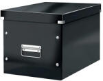 LEITZ Doboz, L méret, LEITZ "Click&Store", fekete (E61080095) - onlinepapirbolt