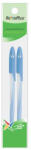 FlexOffice Golyóstoll, 0, 3 mm, 2 db/bliszter, kupakos, FLEXOFFICE "Candee", kék (FOGT027BLK) - onlinepapirbolt