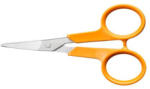 Fiskars Olló, körömvágó, 10 cm, hajlított, FISKARS "Classic", narancssárga (IF1075058) - onlinepapirbolt