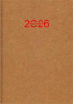 Dayliner Naptár, tervező, A5, heti, DAYLINER "Animal", Gazelle-okker (NANA5HGAU) - onlinepapirbolt