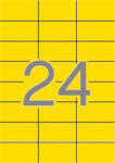 APLI Etikett, 70x37 mm, színes, APLI, sárga, 480 etikett/csomag (LCA1591) - onlinepapirbolt