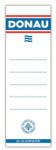 DONAU Cserecímke, iratrendezőhöz, kétoldalas, 48x153 mm, DONAU, fehér (D8370) - onlinepapirbolt