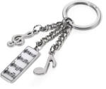 TROIKA Kulcstartó, 3 charm dísszel, TROIKA "5. Sinfonie (TROKR1205CH) - onlinepapirbolt