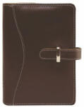 SATURNUS Kalendárium, gyűrűs, betétlapokkal, "M", műbőr, SATURNUS, "437", barna (NKM437B) - onlinepapirbolt