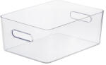SMARTSTORE Műanyag tárolódoboz, 15, 4 liter, SMARTSTORE "Compact Clear L", átlátszó (CSDSMART14) - onlinepapirbolt