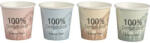 Papírpohár, komposztálható, 2, 4 dl, 50 db, vegyes színek (KHMU181) - onlinepapirbolt