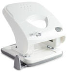 Rapesco Lyukasztó, kétlyukú, 40 lap, könnyített lyukasztás, antibakteriális, RAPESCO "ECO X5", fehér (IR1526) - onlinepapirbolt