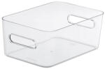 SMARTSTORE Műanyag tárolódoboz, 5, 3 liter, SMARTSTORE "Compact Clear M", átlátszó (CSDSMART10) - onlinepapirbolt