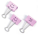 Rapesco Bindercsipesz, 19 mm, "Fun", RAPESCO, világos rózsaszín (IR1349) - onlinepapirbolt