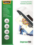 Fellowes Meleglamináló fólia, 100 mikron, A3, fényes, 100 db, FELLOWES (IFW53512) - onlinepapirbolt