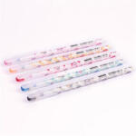 FlexOffice Golyóstoll, 0, 3 mm, kupakos, FLEXOFFICE "Biboni", kék (FO052) - onlinepapirbolt