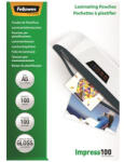 Fellowes Meleglamináló fólia, 100 mikron, A5, fényes, 100 db, FELLOWES (IFW53510) - onlinepapirbolt