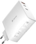 DEVIA hálózati laptop töltő Extreme PD 140W 2x USB-C 1x USB, fehér