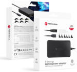 Forcell F-ENERGY E856 univerzális laptop töltő 65W (6 adaptors), fekete