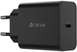 DEVIA hálózati töltő Rocket PD 45W 1x USB-C, fehér + kábel USB-C - USB-C